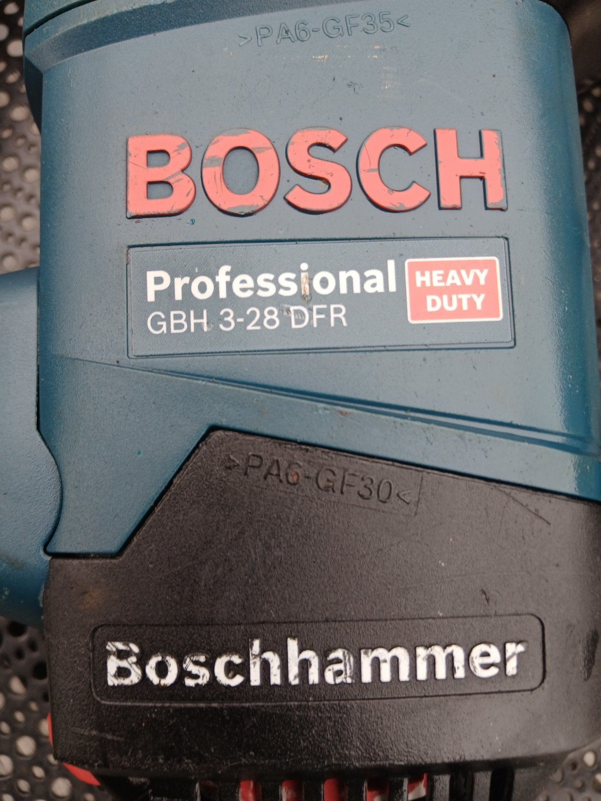 Boormachine, Ophalen, Boormachine