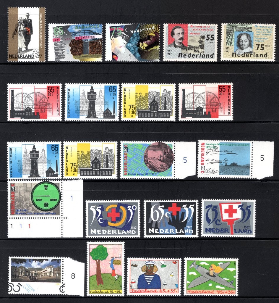NEDERLAND Jaar 1987 MNH -1, Ophalen of Verzenden, Na 1940, Postfris