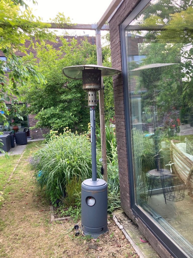 Terrasverwarmer, Tuin en Terras, Terrasverwarmers, Ophalen, Gebruikt, Gas, Vloer
