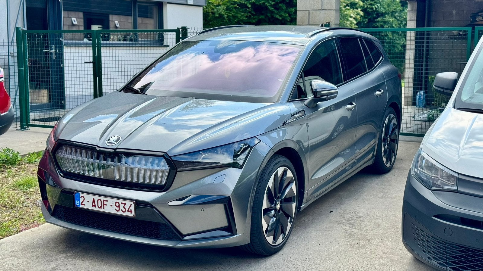 Skoda Enyaq 80x Sportline | 360 Camera | ACC | Matrix | BTW, Auto's, Automaat, Zwart, 195 kW, Elektrisch
