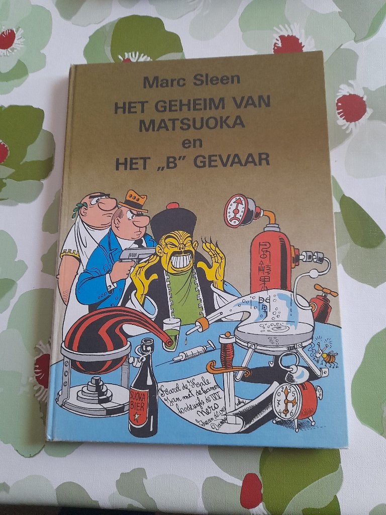 Nero "Het geheim van Matsuoka en het "B"gevaar hardcover, Boeken, Ophalen of Verzenden, Zo goed als nieuw