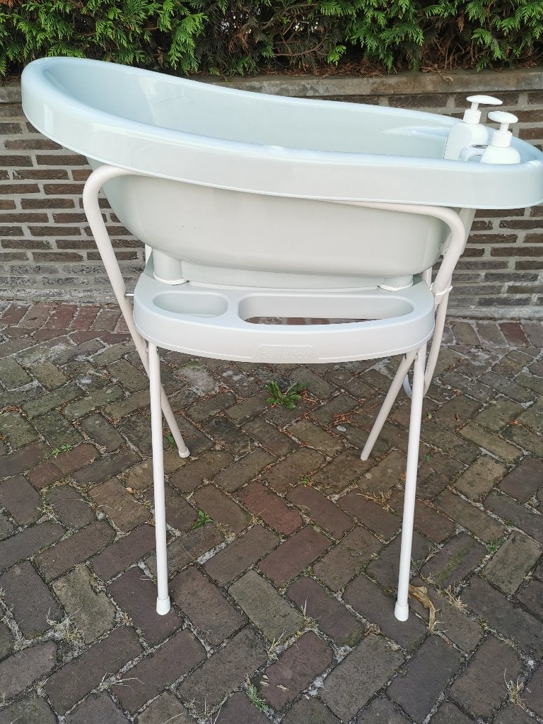 Babybadje met onderstel, Kinderen en Baby's, Ophalen, Gebruikt, Badje, Bébé-jou