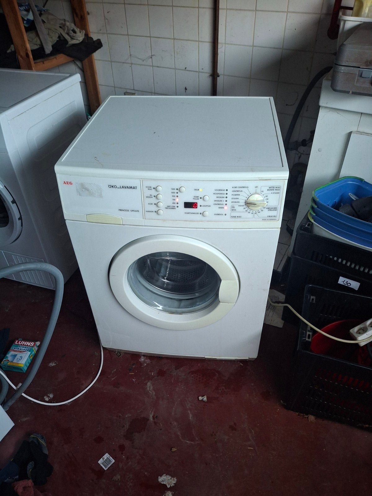 machine à laver Age oko lava mat, 1200 à 1600 tours, 6 à 8 kg, Chargeur frontal, Enlèvement