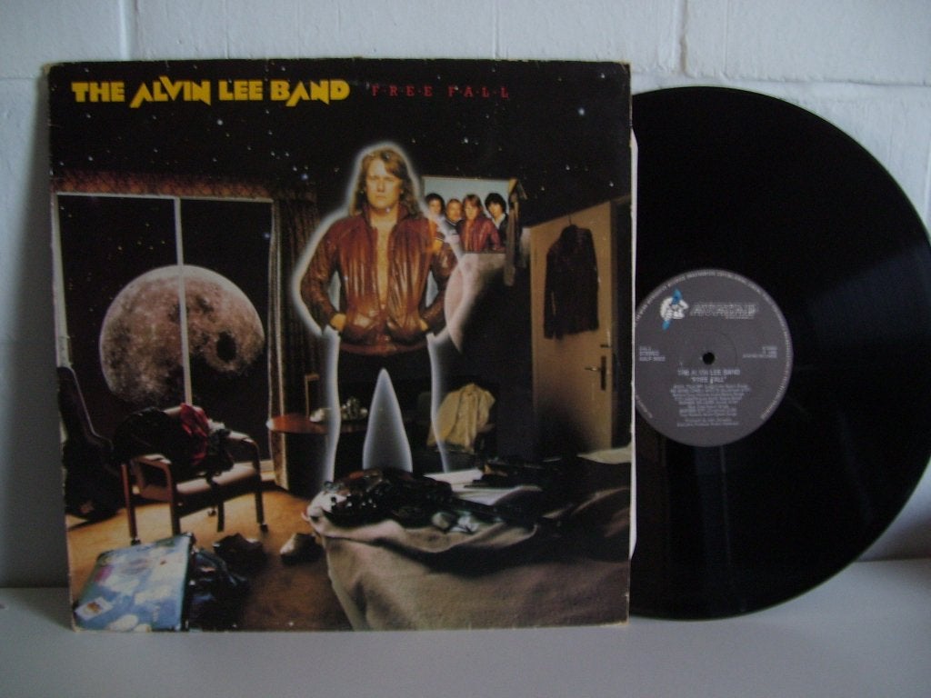 De Alvin Lee Band Free Fall, LP, Gebruikt, Blues Rock, Originele persing