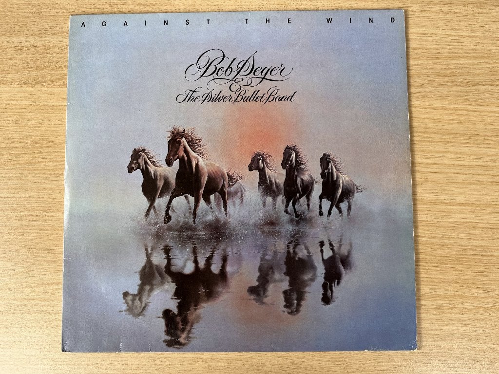 Bob Seger & Silver Bullet Band - Running Against the Wind, Cd's en Dvd's, Ophalen of Verzenden, Gebruikt, 12 inch, LP