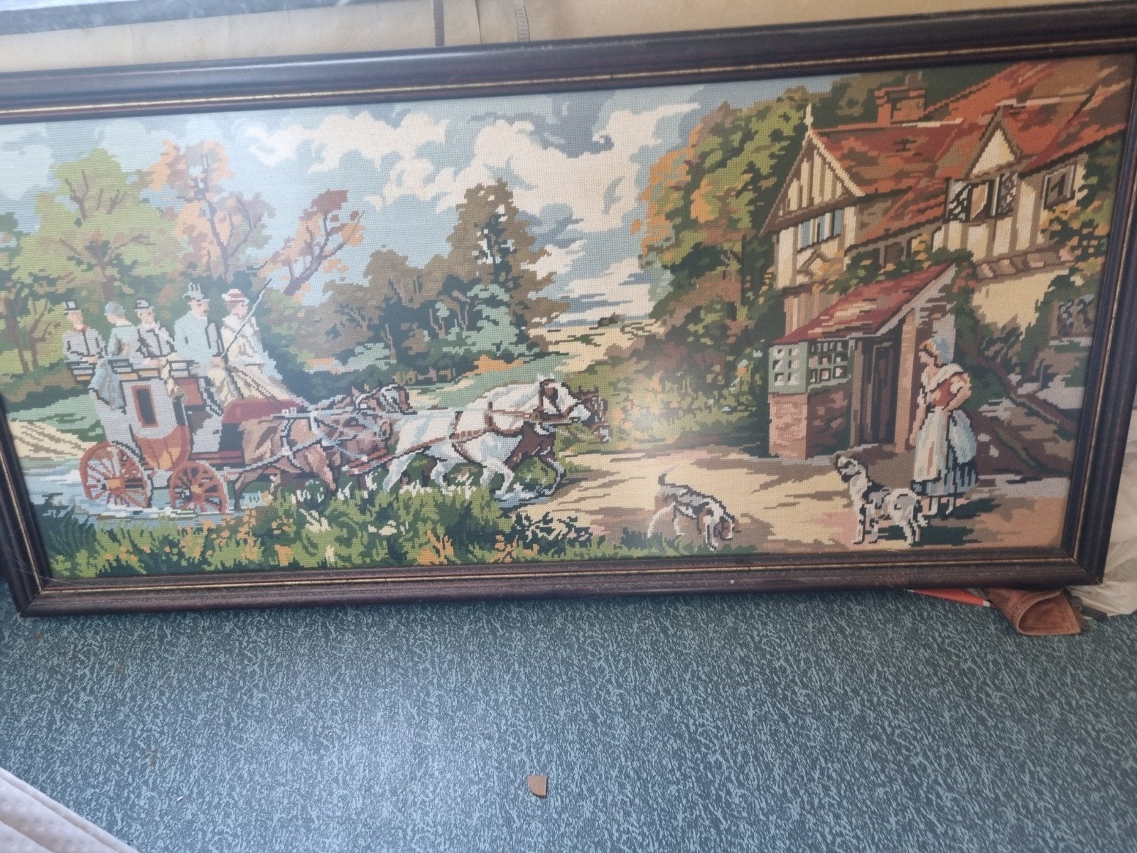 Peinture au point de croix, Antiquités & Art, Enlèvement