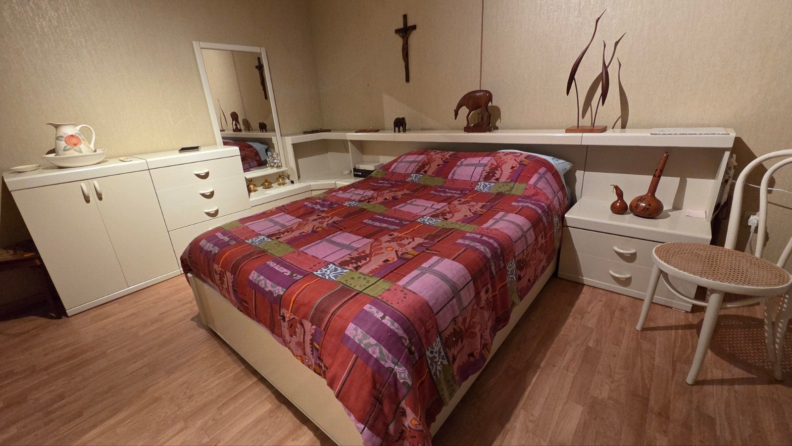 Slaapkamer met hoekopstelling., Huis en Inrichting, Slaapkamer | Complete slaapkamers, Ophalen