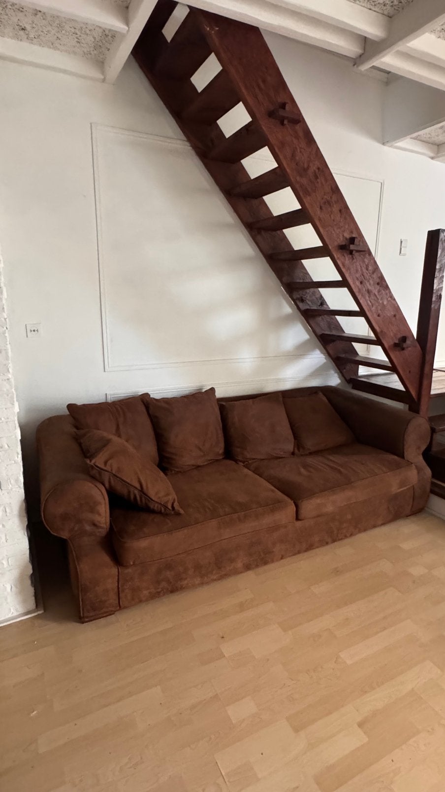 4 zit gratis op te halen, 100 à 125 cm, Banc droit, Comme neuf, Enlèvement