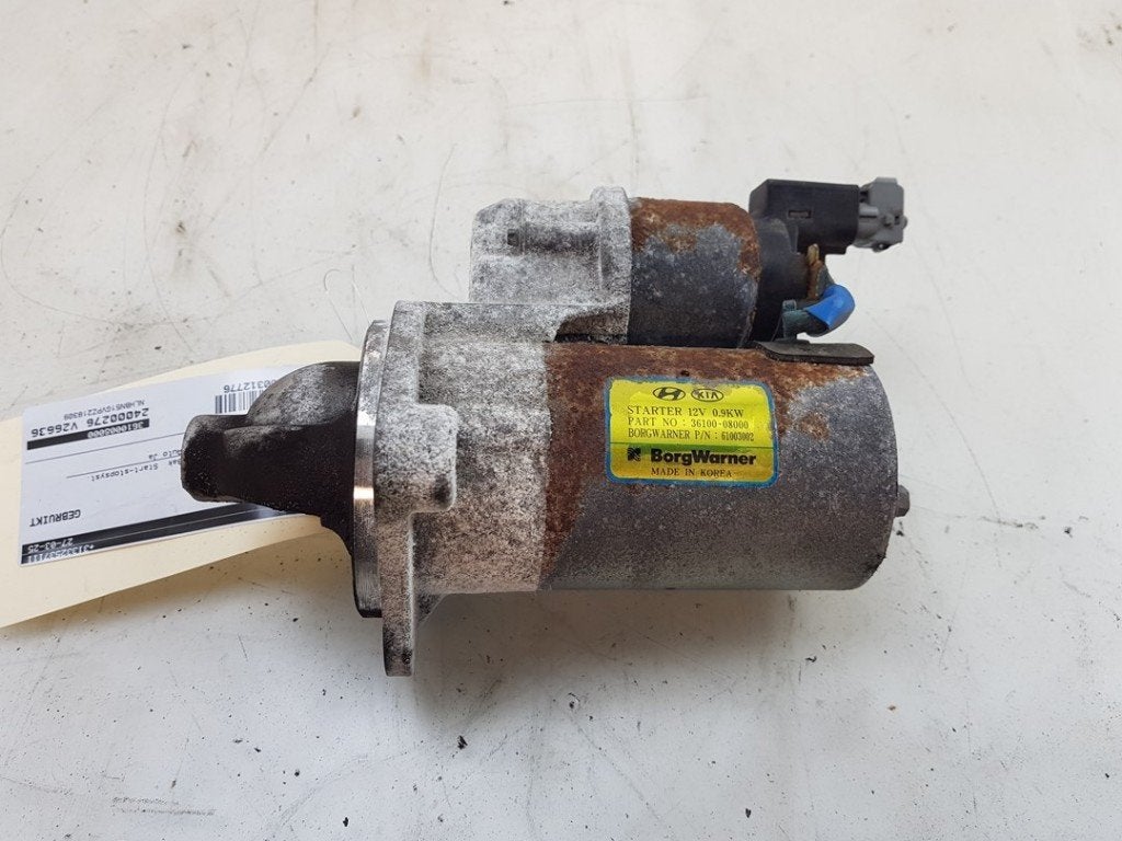STARTMOTOR Hyundai i20 (BC3) (01-2020/-) (|3610008000|), Auto-onderdelen, Dhr. J. Ham, Gebruikt, Administratie@autoham.nl, Hyundai