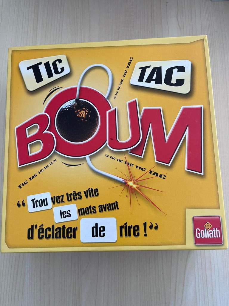 Jeu Tic Tac Boum, Hobby & Loisirs créatifs, Enlèvement, Comme neuf