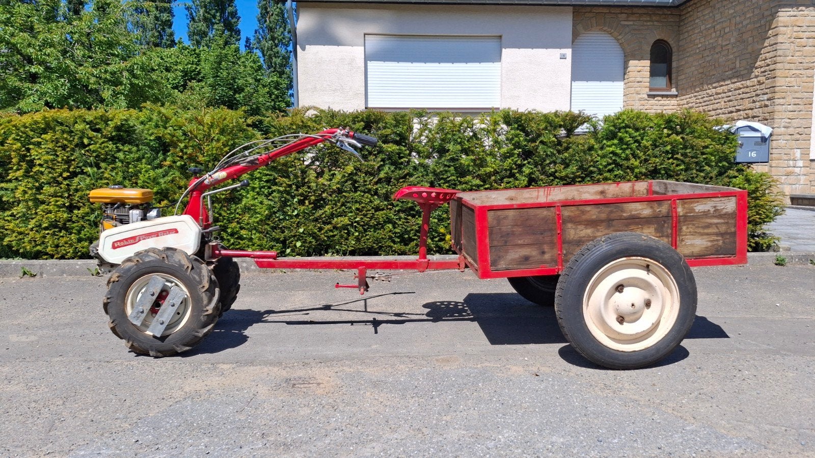 Motoculteur, Enlèvement