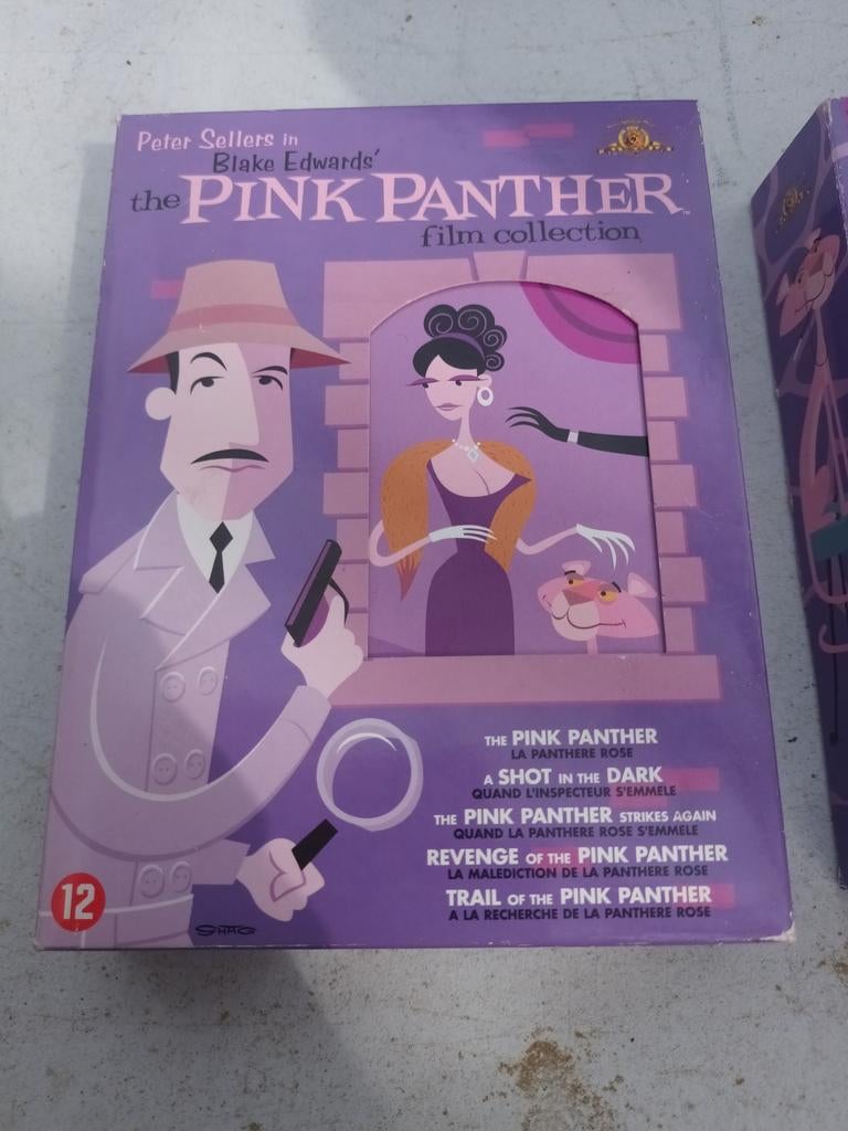 The pink panther box 5 dvdbox, Ophalen of Verzenden