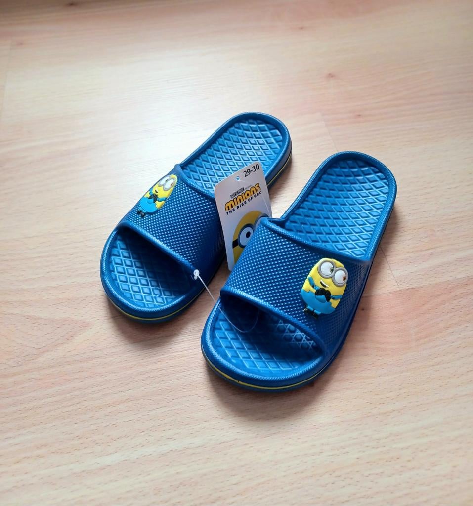 Slippers badslippers Minions maat 29-30 NIEUW, Enlèvement, Neuf, Garçon ou Fille