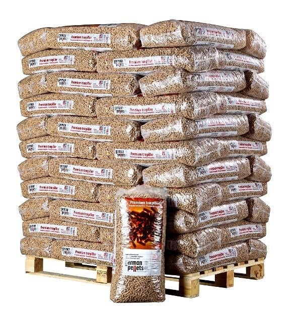 Houtpellets voor uw pelletkachel, German pellets: afgehaald, Ophalen, Meerkleurig, Overige materialen, Overige stijlen