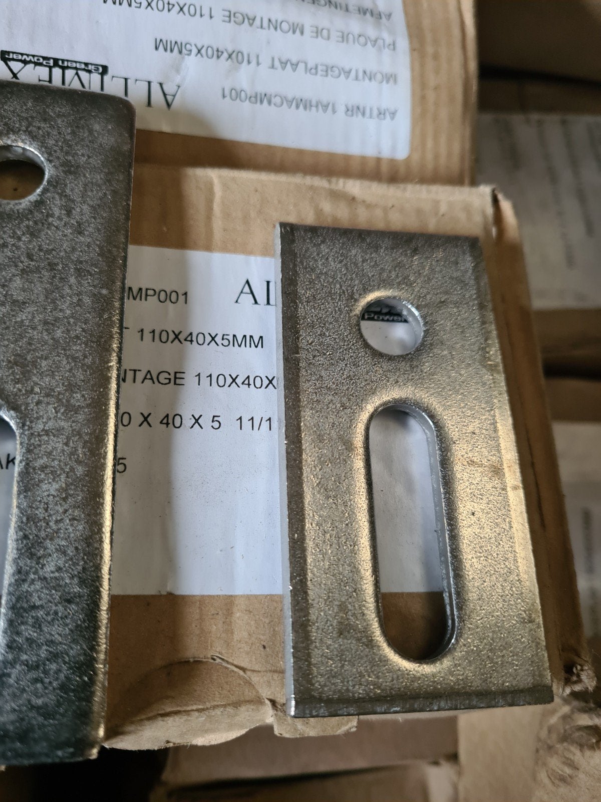 Rvs  plaat., Doe-het-zelf en Bouw, Ophalen, Nieuw