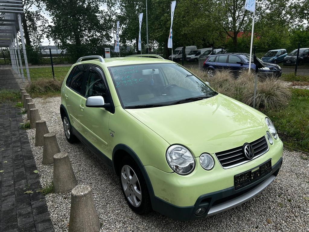 Vw polo benzine met keuring verkoop garantie, Voorwielaandrijving, 4 deurs, Stof, Bedrijf