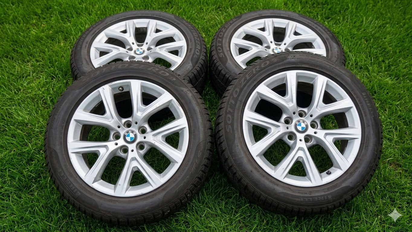 Pneus hiver BMW X1 / X2 – 205/60 R17, Autos : Pièces & Accessoires, Enlèvement
