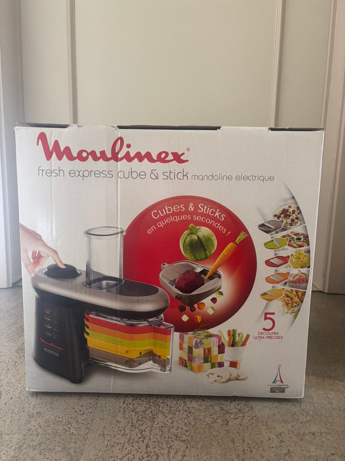 fruit en groeten snijmachine, Huis en Inrichting, Keuken | Keukenbenodigdheden, Snijmachine, Ophalen, Nieuw, Overige merken
