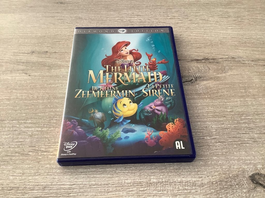 Disney Ariel de zeemeermin DVD (2013), Europees, Tekenfilm, Alle leeftijden, Nederlands