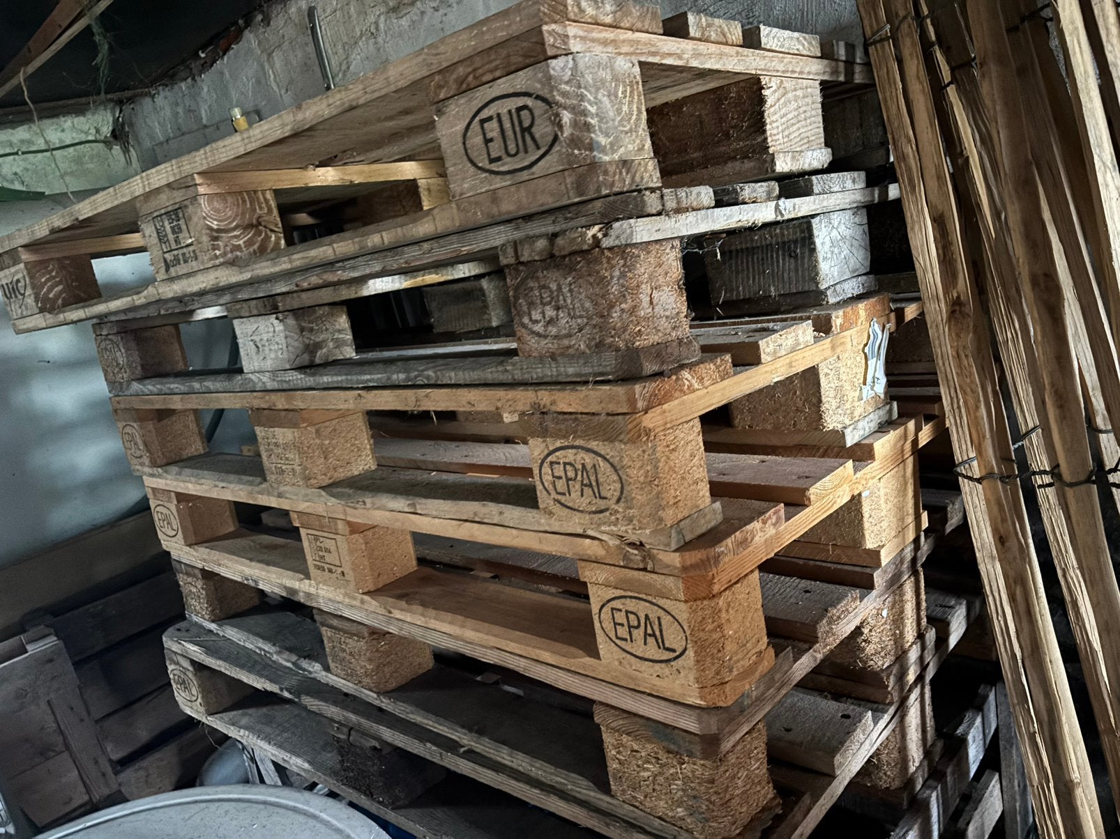 Europallet, Ophalen, Gebruikt, Pallet