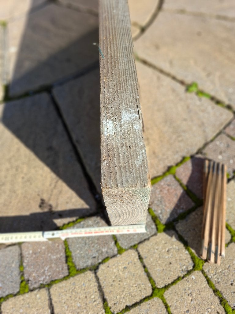 Houten balk 22 x 7,5cm 3m lang, Ophalen, Zo goed als nieuw, 250 cm of meer, Balken