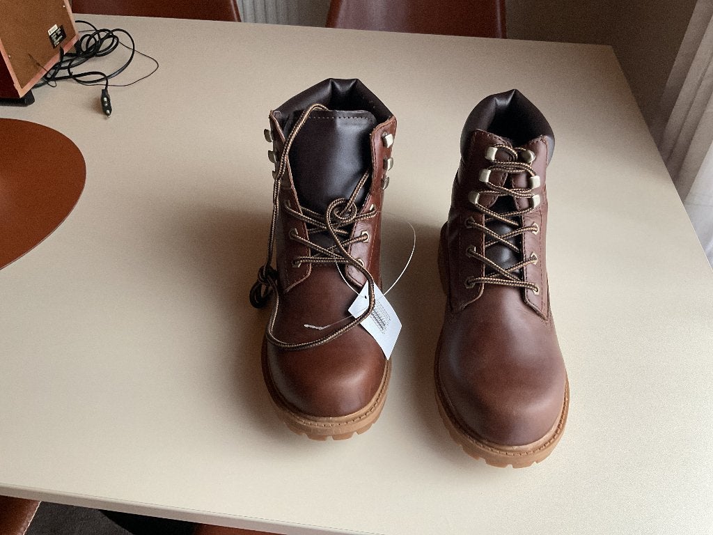 Heren schoenen, Ophalen, Bruin, Nieuw, Veterschoenen