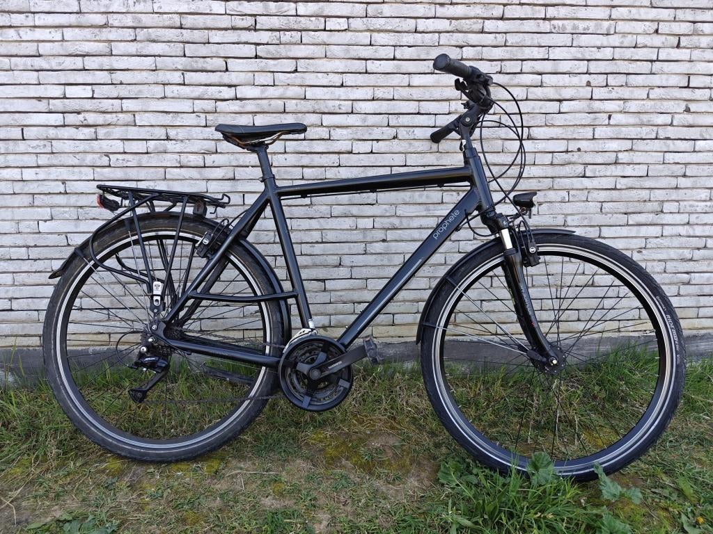 Prophete XXL-trekkingfiets -24v - max 170 kg - V-brakes, Fietsen en Brommers, Gebruikt, Versnellingen, 57 tot 61 cm, Schijfrem