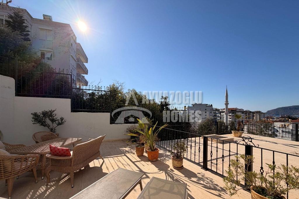 3+1 penthouse met panoramisch zeezicht, Immo, Buitenland, Turkije, 155 m², Stad, Appartement