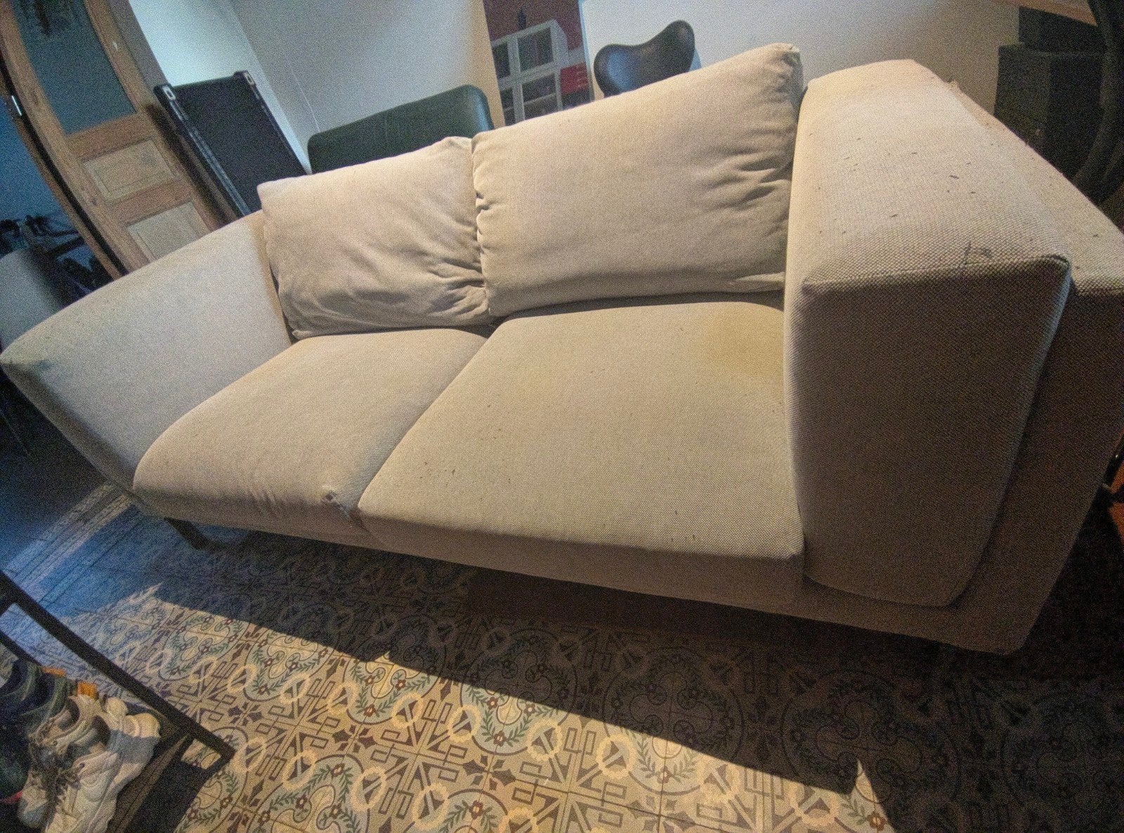 Canapé 2 places IKEA nockeby (gratuit), 75 à 100 cm, Enlèvement, Utilisé, Deux personnes