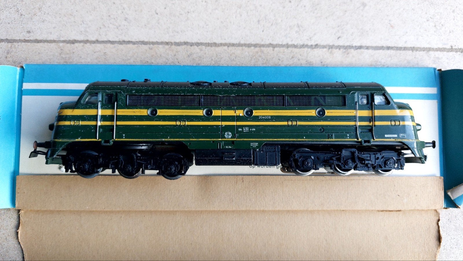Märklin H0 3066 - Nez rond de la série 204 de la NMBS - Vint, Hobby & Loisirs créatifs, Trains miniatures | HO, Analogique, Courant alternatif