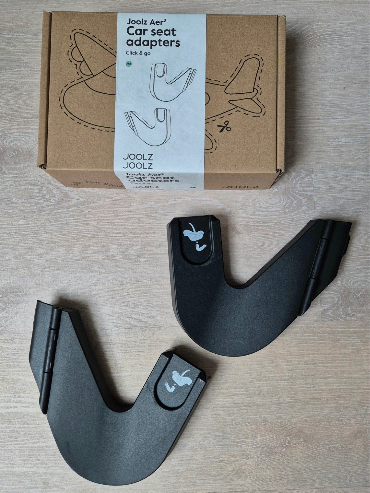 Joolz Aer 2 buggy autostoel adapters (maxi cosi adapters), Enlèvement