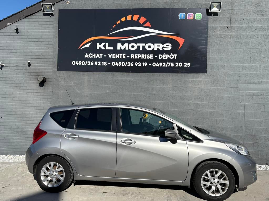 NISSAN NOTE 1.2i ESSENCE 160 000KM CARPASS 2017 EURO 6B, Auto's, Nissan, Voorwielaandrijving, Bedrijf, Handgeschakeld, 5 deurs