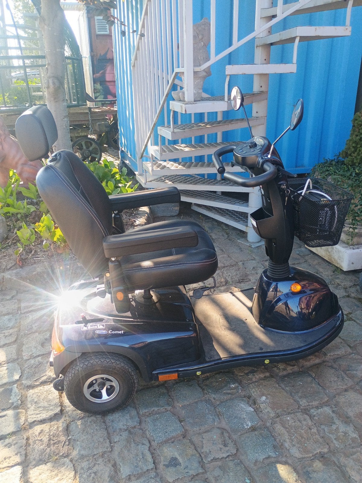 Scootmobiel comet invacare 3 wielen, Diversen, Brommobielen en Scootmobielen, Ophalen, Invacare