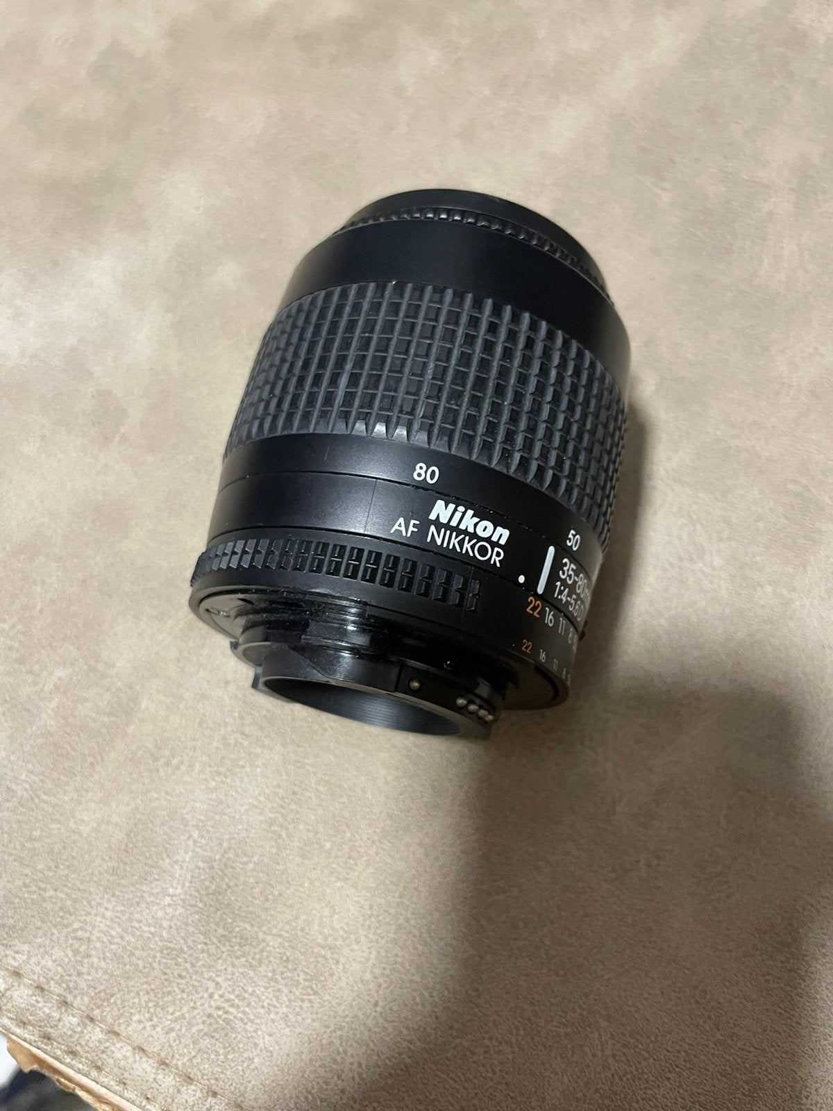 Objectif nikon 35-80 mm, Enlèvement, Utilisé