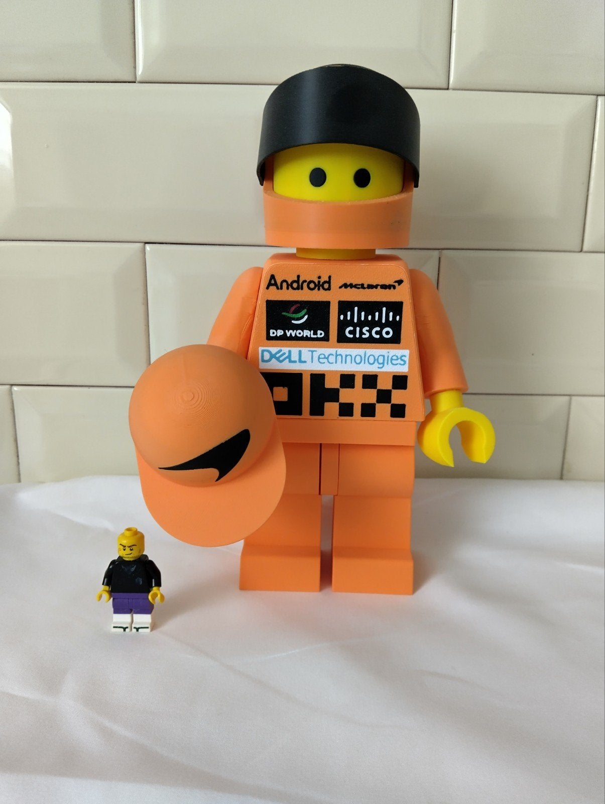 3D Lego minifiguur, Lego, Nieuw, Ophalen of Verzenden, Minifiguur