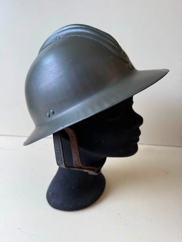 Casque Adrian belge M31 – Armée belge – années 1930, Collections, Enlèvement, Armée de terre, Casque ou Béret
