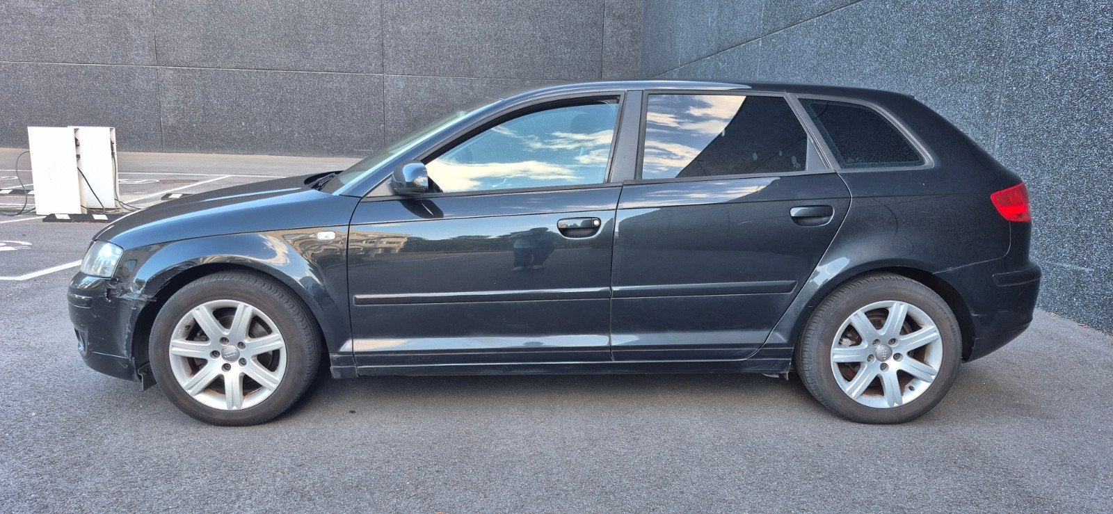 Audi A3 1.9 TDi, Auto's, Stof, Zwart, Zwart, Bedrijf