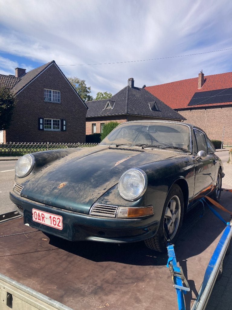 911S 1968 SWB Schuurvondst, Auto's, Porsche, 4 zetels, Zwart, Particulier, 2 deurs