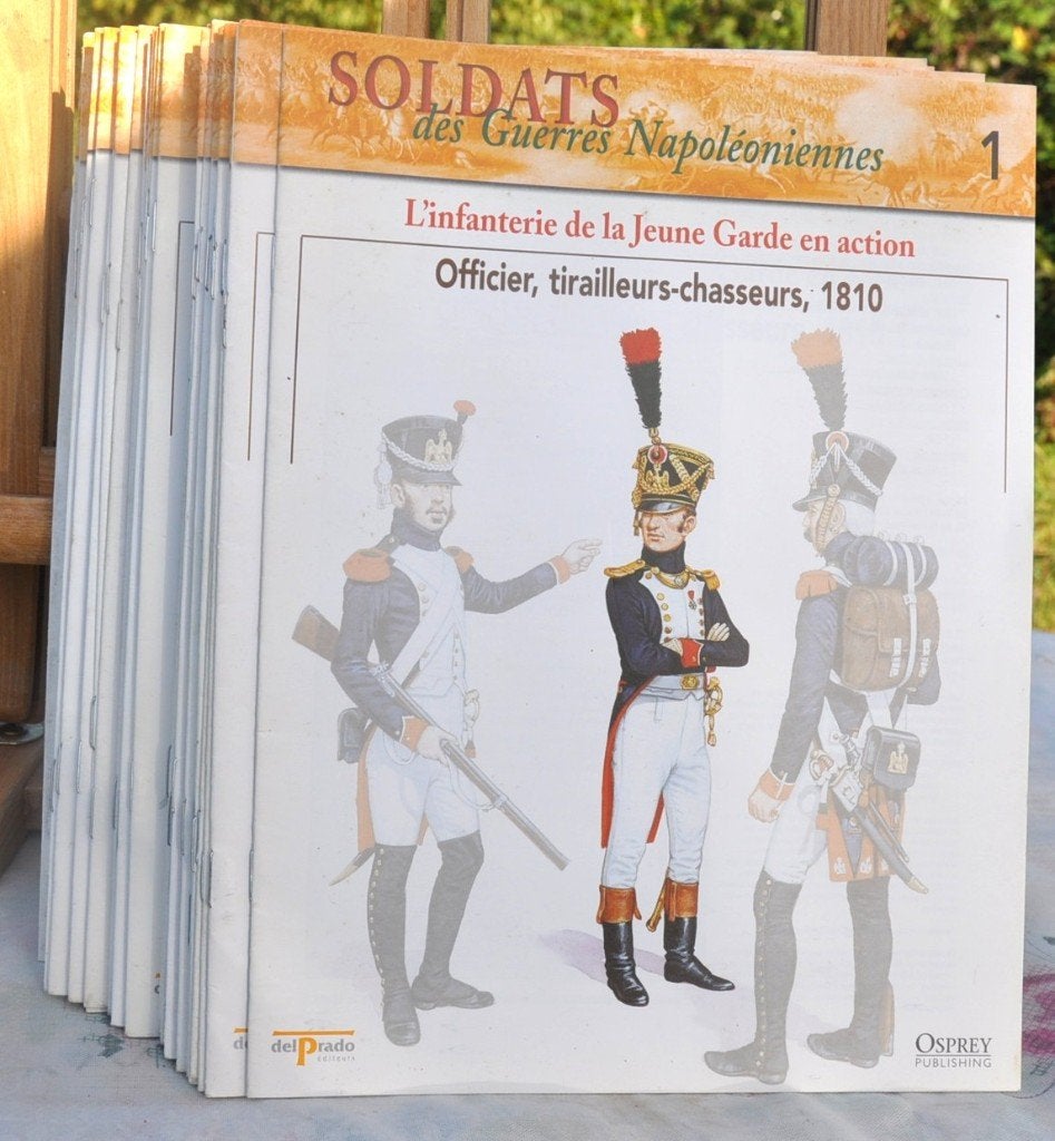 47 fascicules delprado  cavalier des guerres napoléoniennes, Enlèvement ou Envoi, Comme neuf, Autres sujets/thèmes