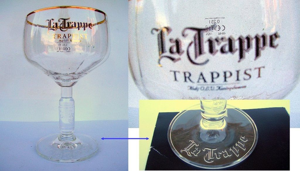 La Trappe, Verzamelen, Biermerken, Ophalen of Verzenden, Zo goed als nieuw, Glas of Glazen, La Trappe