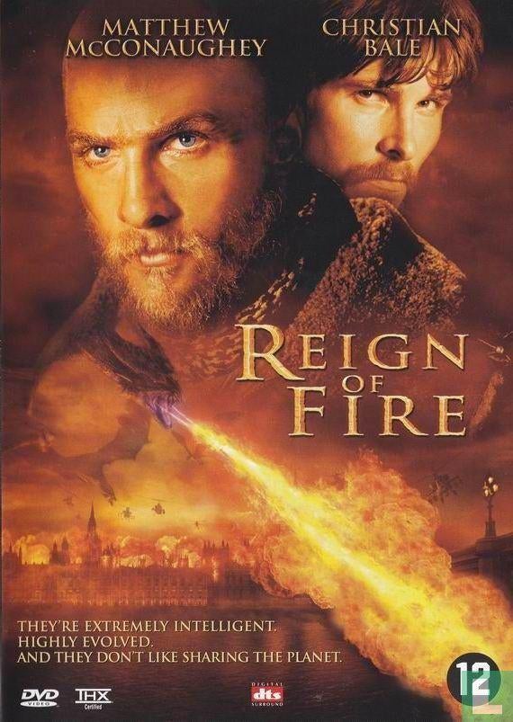 Reign Of Fire (2003) - dvd, À partir de 12 ans, Envoi, Comme neuf, Action
