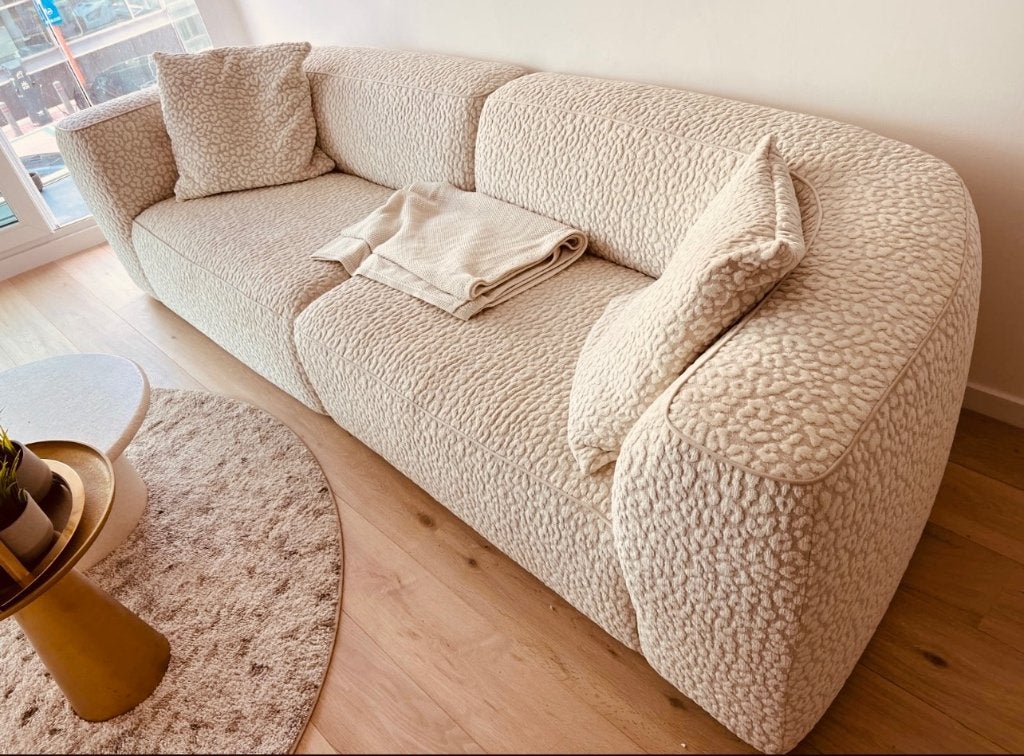 Nieuwe 3zit zetel, Huis en Inrichting, Zetels | Zetels, Ophalen, 250 tot 300 cm, 75 tot 100 cm, Rechte bank