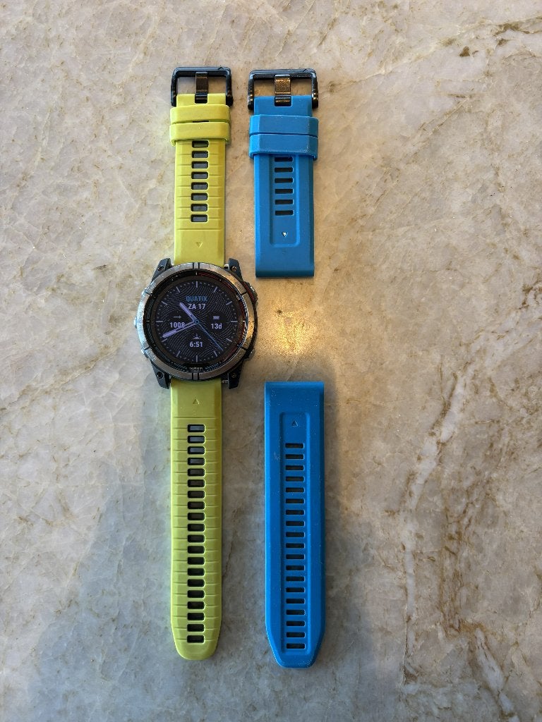 Montre Garmin QUATIX 7X, Bijoux, Sacs & Beauté, Étanche, Enlèvement ou Envoi, Garmin, Comme neuf