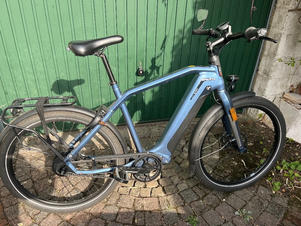 Speedpedelec Sparta D-Burst, Ophalen, Sparta, Gebruikt, 50 km per accu of meer