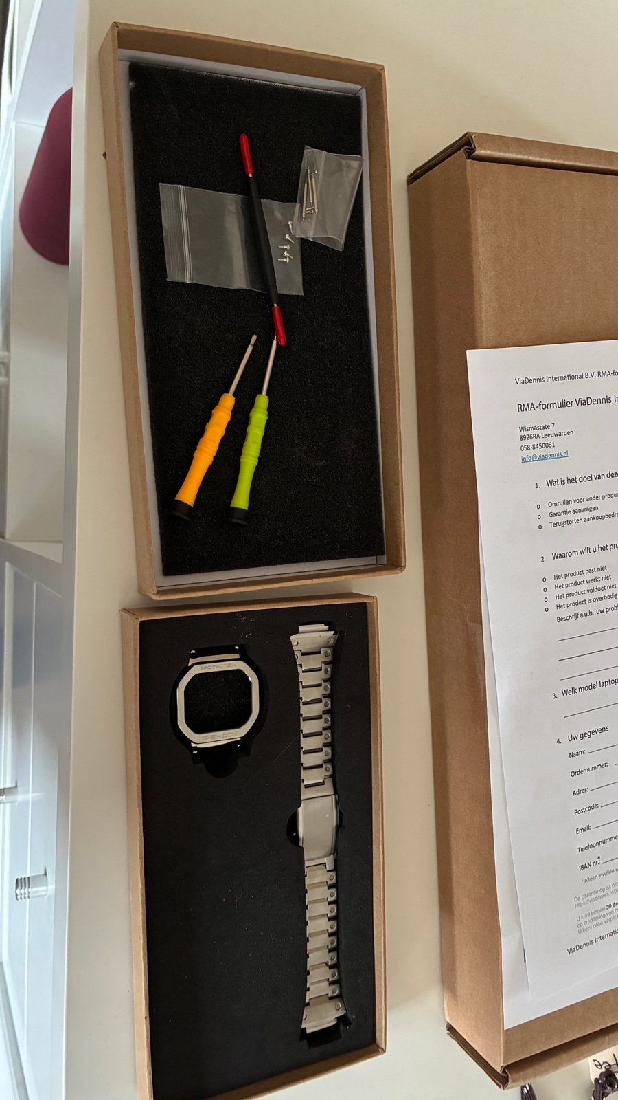 G-SHOCK DW5600 behuizing - zilver, Verzenden, Zo goed als nieuw, Zilver, Casio
