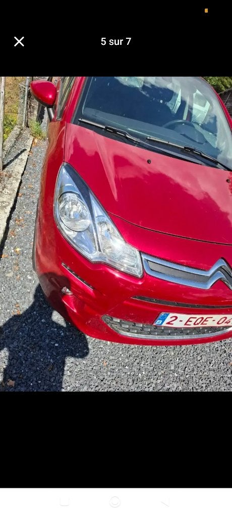 Citroen C3 12 essence prête a immatriculé, Rouge, Achat, Euro 6, 5 portes