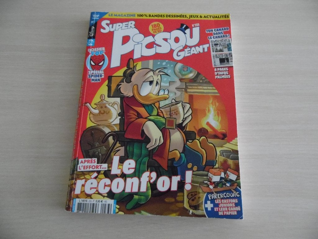 SUPER PICSOU GÉANT  N° 233, Ophalen of Verzenden, Zo goed als nieuw, Eén stripboek, WALT DISNEY
