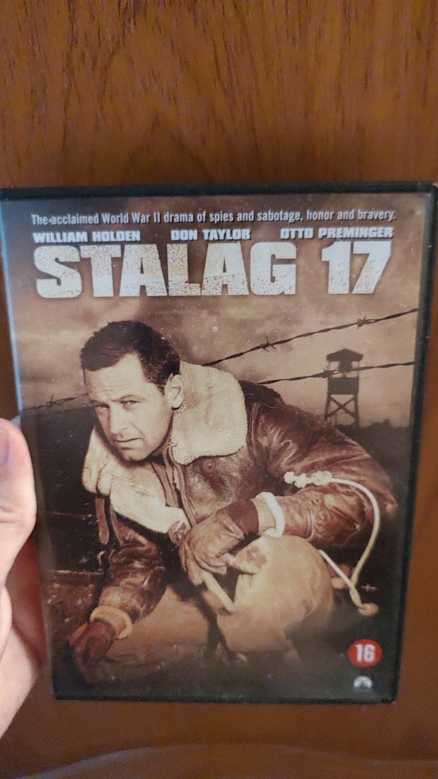 Stalag 17 met William Holden o.a., Cd's en Dvd's, Dvd's | Klassiekers, Engels, Ophalen of Verzenden, Zo goed als nieuw, 1940 tot 1960