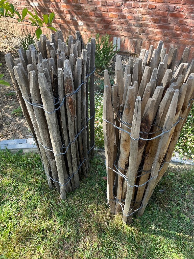 Kastanje schapenhek 80cm (2x5m), Ophalen, Nieuw, Hout
