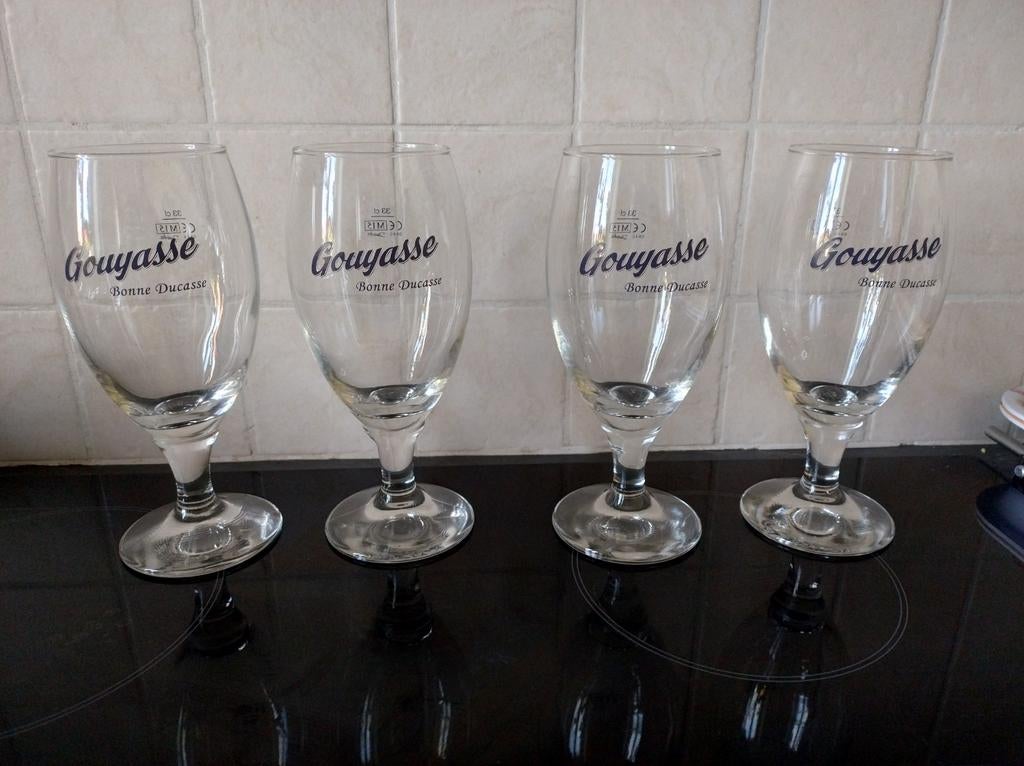 4 verres Gouyasse bonne ducasse, Collections, Enlèvement